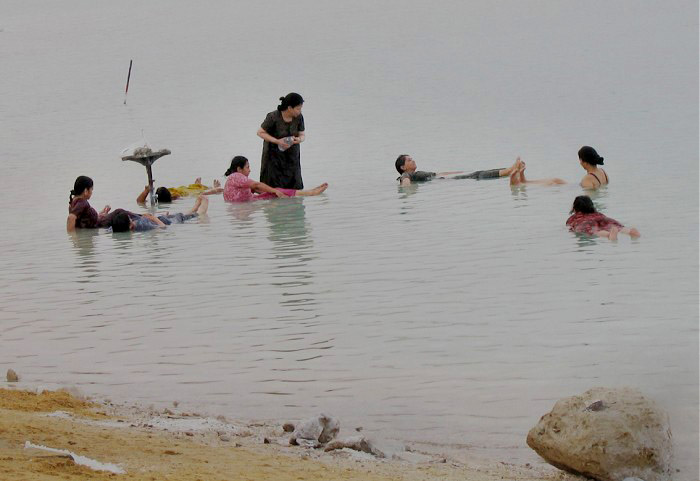 Мусульмане на пляже