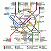 Интерактивная схема московского метрополитена