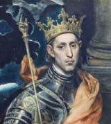 портрет Людовика IX