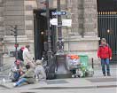 бездомные в центре города