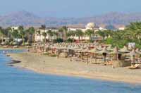 Пляж египетского курорта Марса Алам