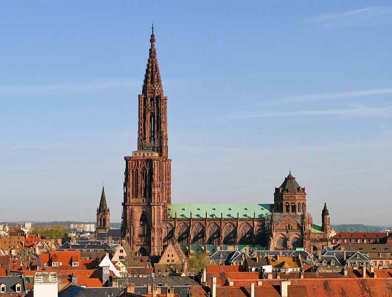 Страсбургский собор, общий вид