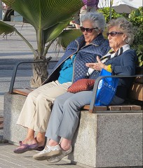 Немецкие пенсионеры на Тенерифе