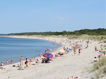 панорама пляжа