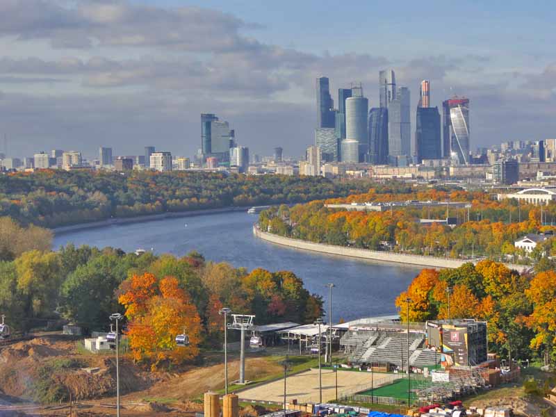 Москва с Воробьевых гор