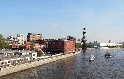 вид со стороны Москвы-реки