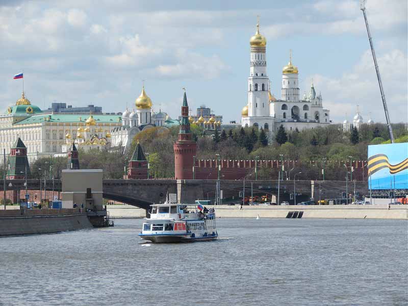 Москва река, Кремль, колокольня Ивана Великого