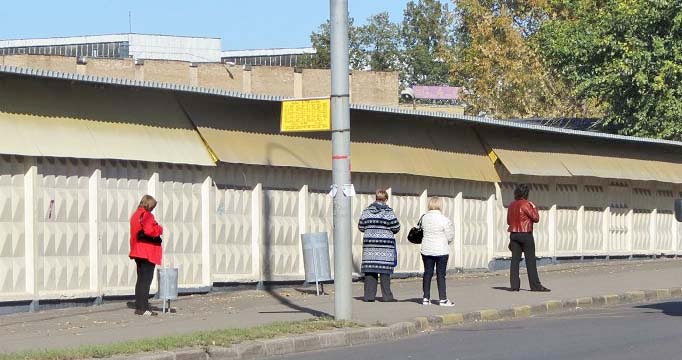 Остановка автобусов в Карачарово