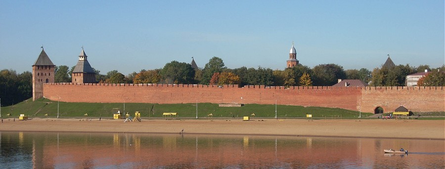 панорама новгородского Кремля