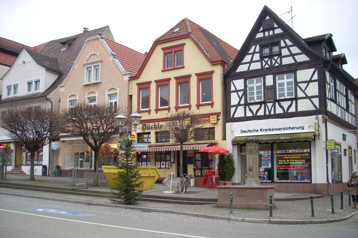 улица в Оффенбурге