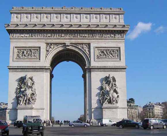 Триумфальная арка, общий вид