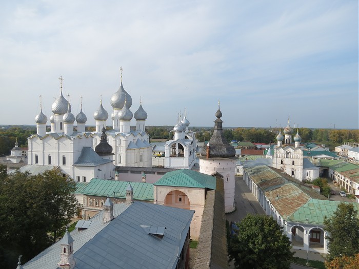 Купола ростовского Кремля