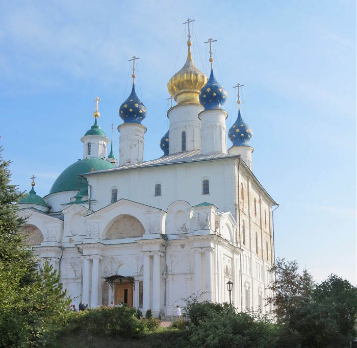Зачатьевский собор в  Димитриевом монастыре Ростова Великого