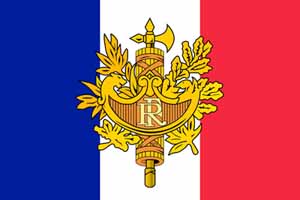 флаг и герб Франции