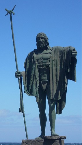 статуя вождя гуанчей