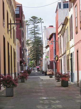 одна из улиц Ла Лагуны