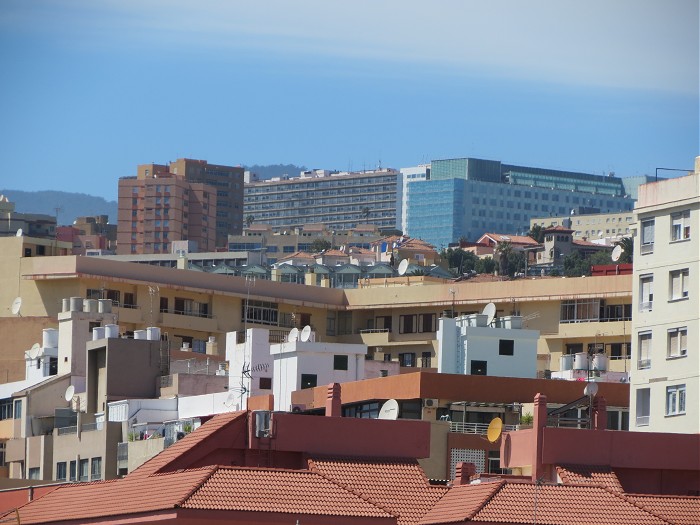 Санта Крус де Тенерифе, вид из окна отеля