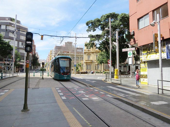 Трамвай в Санта Крус де Тенерифе